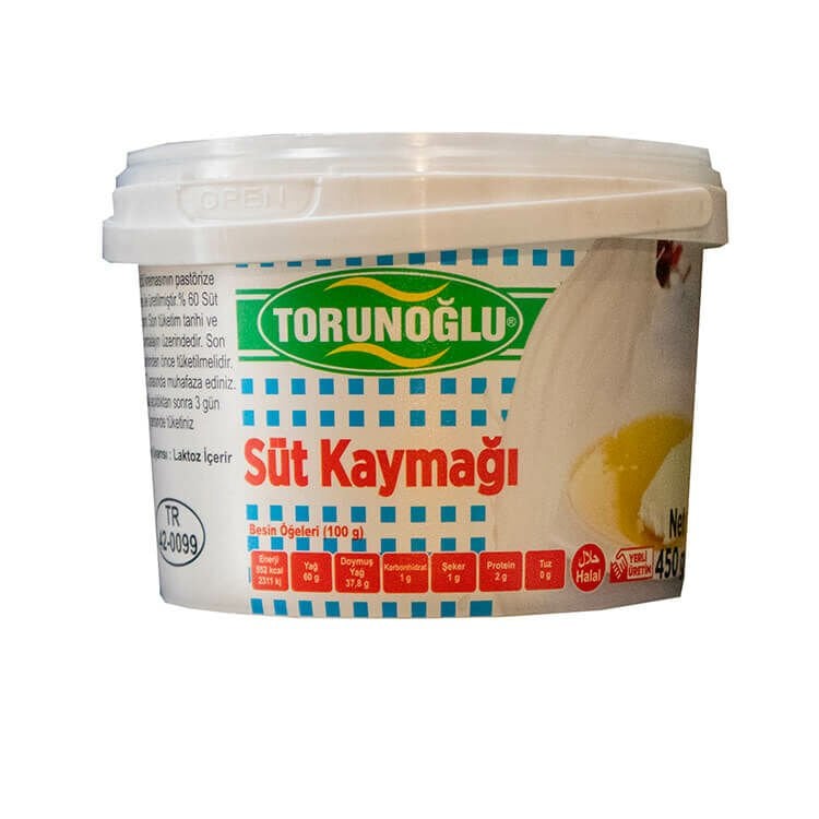TORUNOĞLU SÜT KAYMAĞI 450 GR