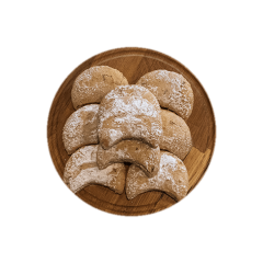 HABBAZ GLUTENSİZ BADEMLİ KAVALA KURABİYESİ